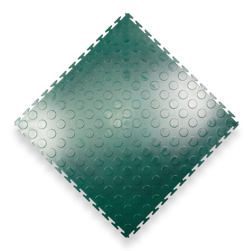 British Racing Green PVC Interlocking Floor Tiles – Stylish & Durable Flooring